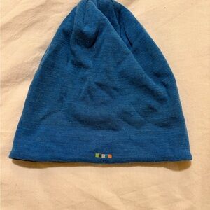 Blue Smartwool reversible Beanie